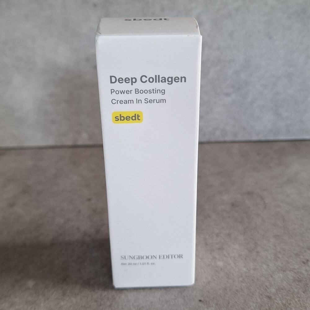 Sungboon editor Deep collagen Power boosting cream in serum anti-aging k-beauty